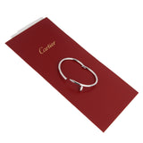 Cartier Juste un Clou 18K White Gold Classic Bracelet with Diamonds, Size 15 0003957