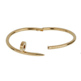 Cartier Juste un Clou Classic Model 18k Yellow Gold Bangle Bracelet Sz 16 0003948