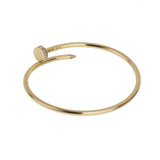 Cartier Juste un Clou Diamond Bracelet Small Model 18K Yellow Gold Size 16 0004157