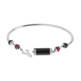 Cartier Le Baiser du Dragon Diamond Ruby Onyx Bracelet 18K White Gold