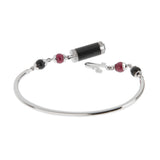 Cartier Le Baiser du Dragon Diamond Ruby Onyx Bracelet 18K White Gold