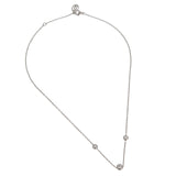 Cartier Léger d'Amour Diamond Station Necklace 18k White Gold 0004030