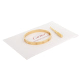 Cartier Love Bracelet Classic 18k Yellow Gold Sz 17 0003958