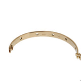 Cartier Love Series Vintage 18k Yellow Gold Bangle Bracelet 7"