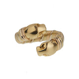 Cartier Panthere Double Head Vintage 18K Gold Ring 1dfd395iac