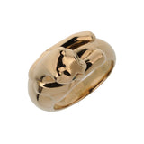 Cartier Panthere Vintage Emerald Onyx Yellow Gold Ring Sz 5 3/4 0004134