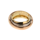 Cartier Trinity Secret 18K Gold Vintage Ring Sz 53