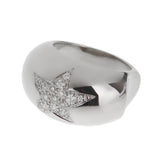Chanel Bombe Comete Diamond Cocktail Ring 18k White Gold 0004075