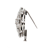 Chanel Bouton de Camelia Diamond Brooch Pendant 18K White Gold 0003986