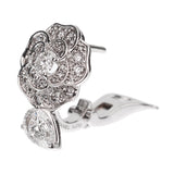 Chanel Camelia Precieux Diamond White Gold Earrings