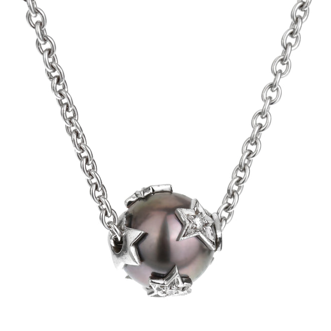 Chanel Diamond Shaped Plate Necklace