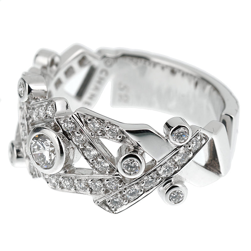 Chanel Hugs & Kisses Diamond Cocktail Ring