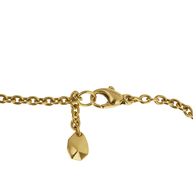 Chanel Sous Le Signe Du Lion 18k Yellow Gold Sautoir Necklace