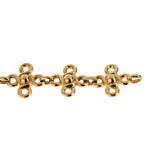 Chanel Vintage 18k Yellow Gold Diamond Link Bracelet 0003980