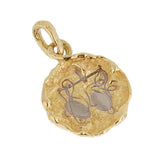 Chaumet Libra Zodiac 18k Yellow Gold Pendant Necklace 0003975