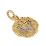 Chaumet Libra Zodiac 18k Yellow Gold Pendant Necklace 0003975