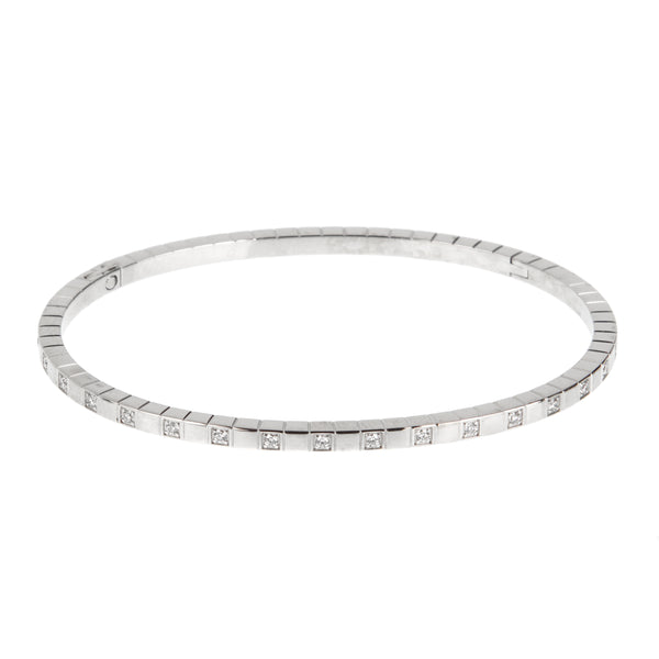 Chopard Ice Cube Diamond 18k Yellow Gold Tennis Bracelet