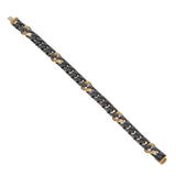 Fred of Paris Vintage 18k Yellow Gold & SS Necklace Bracelet Suite