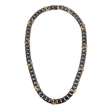 Fred of Paris Vintage 18k Yellow Gold & SS Necklace Bracelet Suite