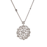 Graff Snowflake Diamond Pendant Necklace 18K White Gold 0003985