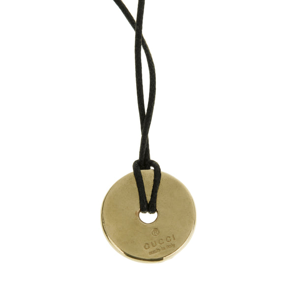 Gucci 18k Yellow Gold Vintage Pendant Necklace