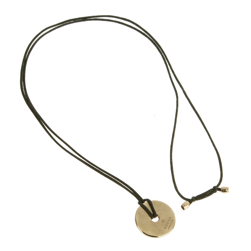 GUCCI ネックレス 18K10g Gucci 18k Yellow Gold Vintage Pendant Necklace
