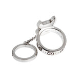 Gucci Bosco & Orso Sterling Silver Enamel Cocktail Ring Sz 5 0003781