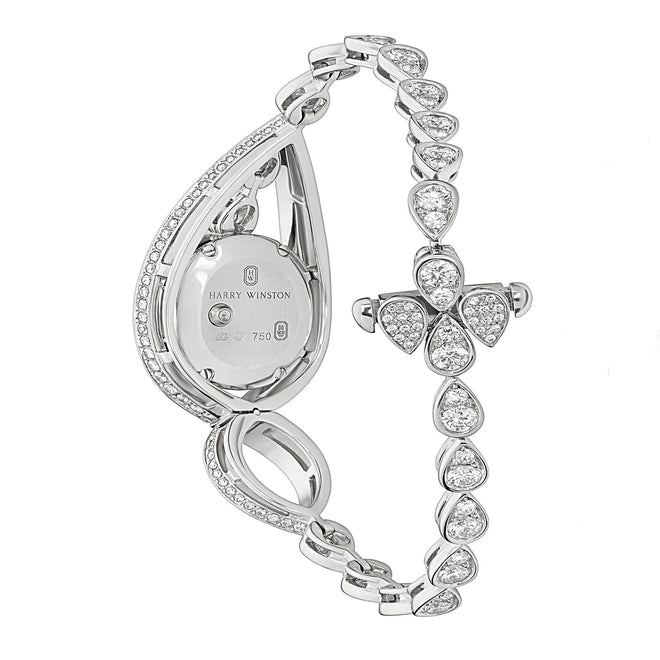 Harry Winston Loop Diamond White Gold Watch 0003458