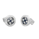 Harry Winston Ocean Diamond 18k White Gold Cufflinks 0003658