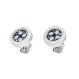 Harry Winston Ocean Diamond 18k White Gold Cufflinks 0003658