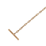 Hermes Chaine d’Ancre 18k Rose Gold White Ceramic Bracelet 0004166