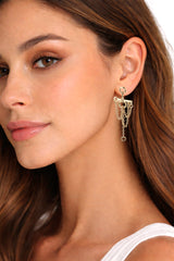 Hermes Mors De Bride 18k Yellow Gold Drop Earrings 0003896