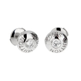 Louis Vuitton 18k White Gold Diamond Stud Earrings 0003894