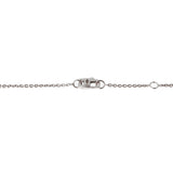 Louis Vuitton Blossom BB Diamond Pendant Necklace 18K White Gold 0004147