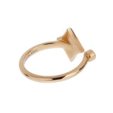 Louis Vuitton Color Blossom Mini Star Mother of Pearl Diamond Ring 18k Rose Gold 0004057