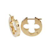 Louis Vuitton Empreinte Monogram Flower Hoop Earrings in 18k Pink Gold 0004060