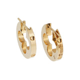 Louis Vuitton Empreinte Monogram Flower Hoop Earrings in 18k Pink Gold 0004060