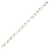 Louis Vuitton Louis Vuitton Idylle Blossom Sautoir Necklace 18k Tricolor Gold Diamond 0004056