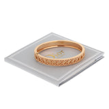 My Dior Cannage Woven Bangle Bracelet 18k Rose Gold 0004032