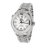 Omega Seamaster Planet Ocean 600M Stainless Steel Diamond Diving Watch 26om1