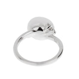 Pomellato Capri Agate Diamond 18k White Gold Cocktail Ring