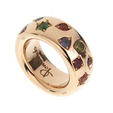 Pomellato Iconica Medium Colored Gemstone Ring in 18k Rose Gold 0004073