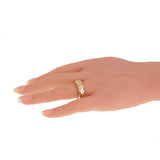 Pomellato Iconica Medium Rose Gold Diamond Ring Sz 6 1/2 83sk1k74ahf72aj