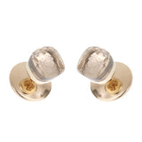 Pomellato Nudo Quartz 18k Yellow Gold Stud Earrings 0003687