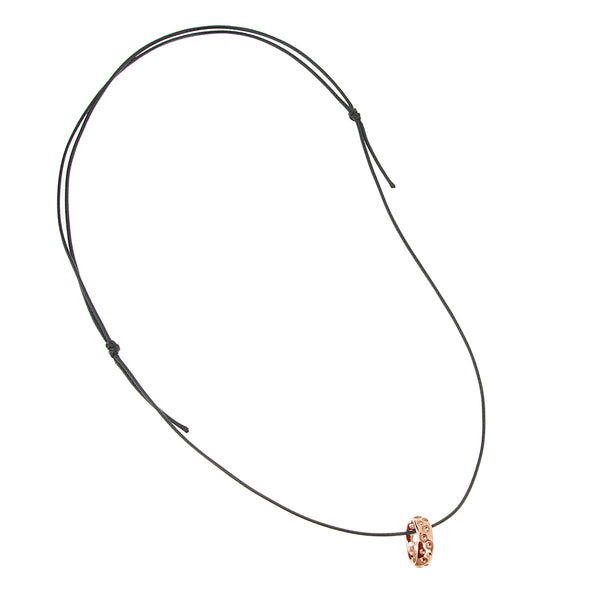 Pomellato Rose Gold Bubble Motif Pendant Necklace 0002279-80