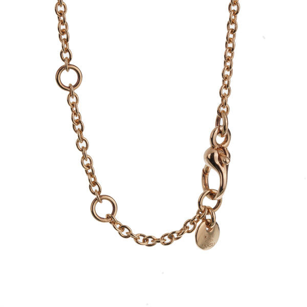 Pomellato Sabbia Diamond 18k Rose Gold Pendant Necklace