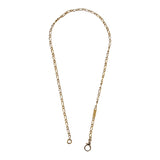 Pomellato Vintage 18k Figaro Yellow Gold Chain Necklace 0003639