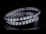 Cartier Diamond White Gold Wrap Bracelet