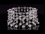 Magnificent Cartier Diamond Platinum Tennis Bracelet