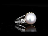 Chanel South Sea Pearl Tourmaline Diamond Ring